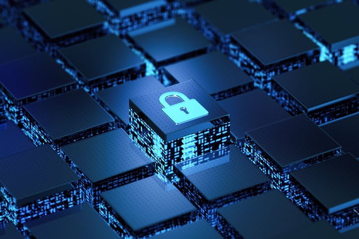 Sensitive data protected by a lock