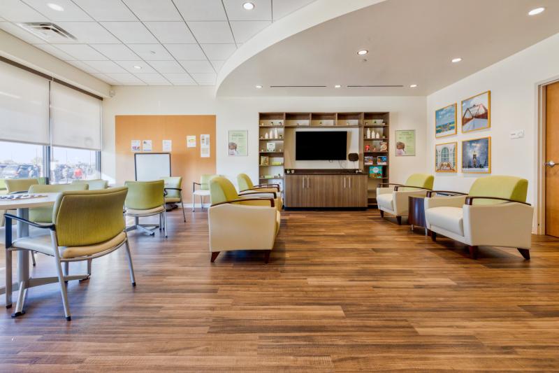 Oak Street Health center community room